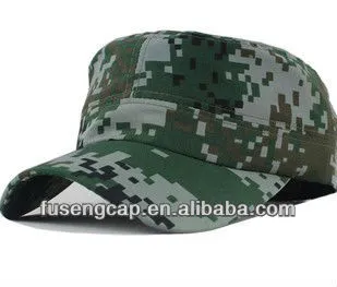 camouflage colour washed cotton military style caps