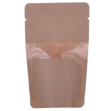 Kraft Bags Stand Up Pouch with Zipper