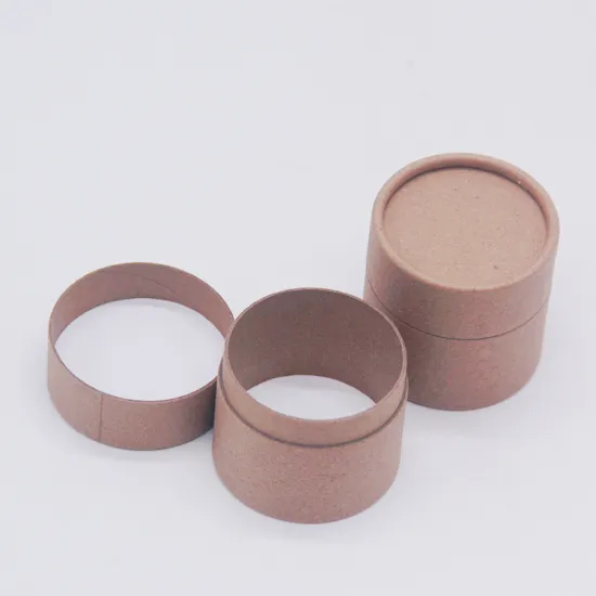 Luxury custom kraft paper tube packaging