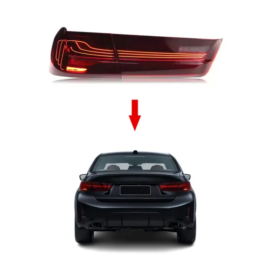 CSL Style LED Rear Lamp Assembly for BMW 3 Series G80 M3 G20 2019-2023