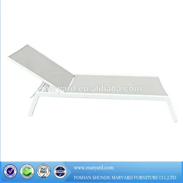 Outdoor chaise lounge for commercial market