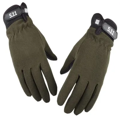 Wholesale Anti-Slip Bicycle Gloves Windproof Polyester Motorcycle Gloves