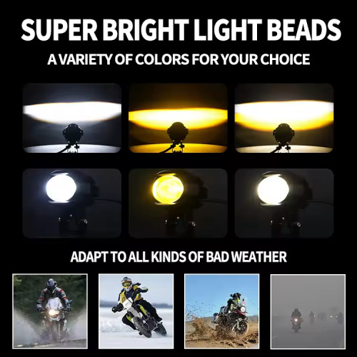 HJG 12V 60W Waterproof Motorcycle Fog Driving Light