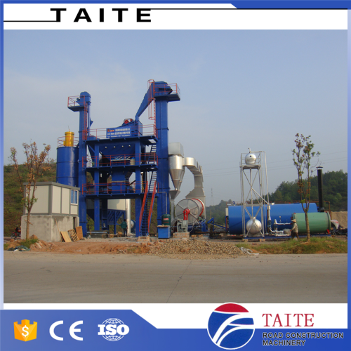 Big asphalt batching mobile mixing plant