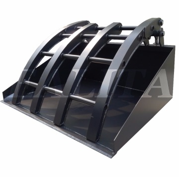 Forklift attachment - forklift hydraulic grapple bucket