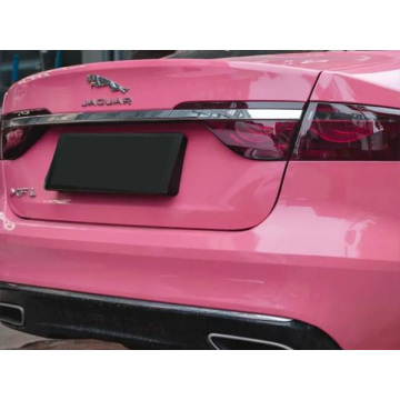 crystal gloss princess pink car wrap vinyl