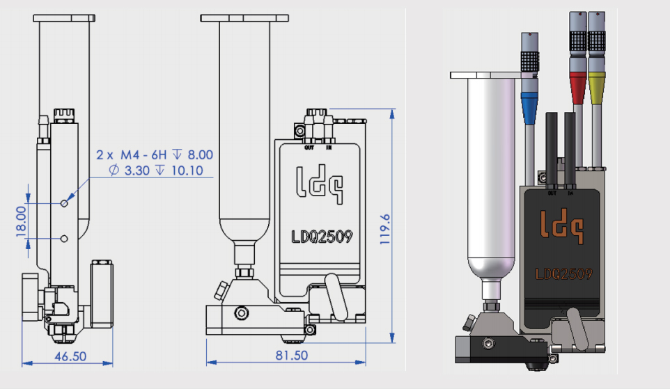 valve body of piezoelectric valve