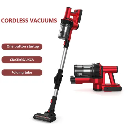 CE/GS Factory Certified Battery Charger Vertical Multifunctional Vacuum Cleaner