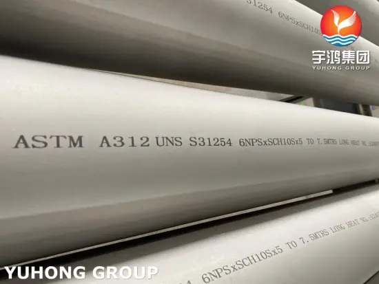 ASTM A312 S31254 / 254SMO Duplex Steel Pipe