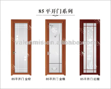 2015 Indoor aluminum alloy glass bathroom door/the kitchen door
