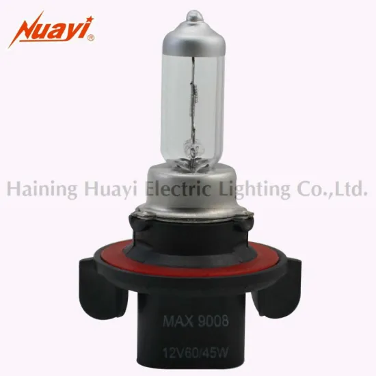 Automobile lamp 9008, Halogen headlight bulb, automotive car bulb