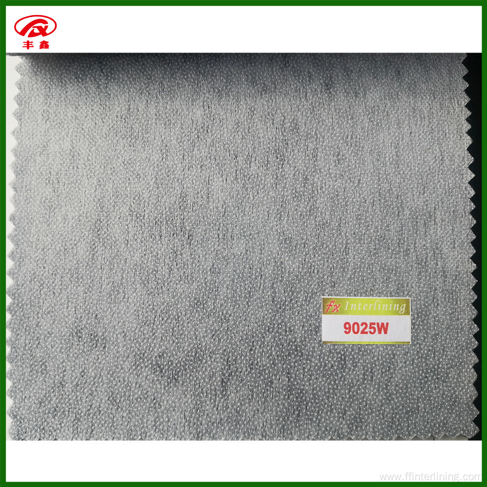 50% polyester50%nylon hotmelt adhesives nonwoven interlining