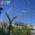 BTO-22 оцинкованная бритвенная проволока CBT-65 Concertina Razor Wire