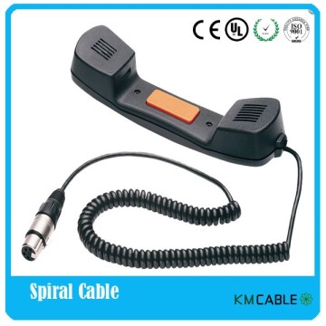 Intercom Handset spiral cable