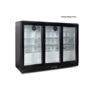 RAWEN ICFZD Swing Hinge Door Commercial Refrigerator for Bars and Beverage Display