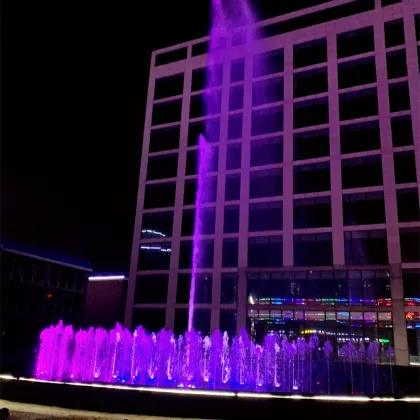 Music Dancing Fountain Design for Outdoor Pool Project