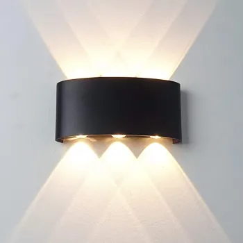 Modern Up and Down Wall Lamp for Home Indoor and Outdoor Lighting
