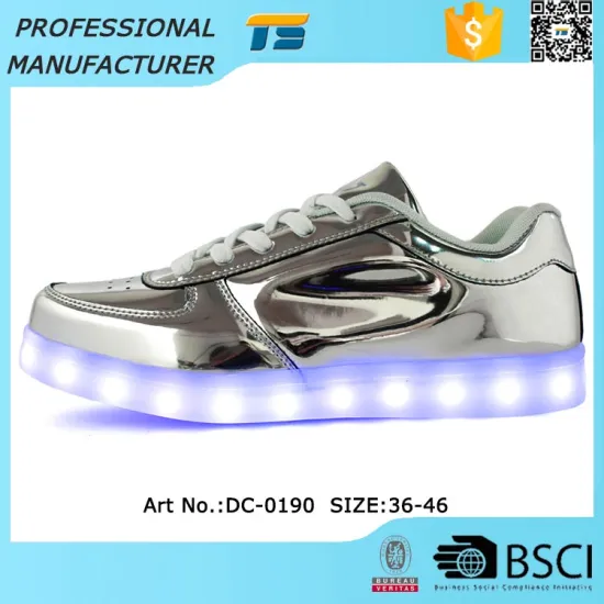 Waterproof Led Sport Flashing Shoes Adult