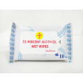 75% Alcohol Antiseptic Wet Wipes Antibacterial