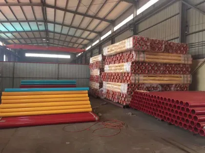 Concrete pump boom pipe