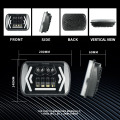 Motorcycle Truck LED Square Headlights