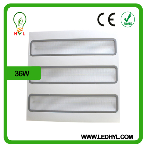 36W led 600*600 ceilling panel light square led grille light AC 100-265V,smd 2835 36w led panel light