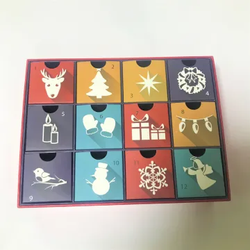 Christmas Custom Removable Packaging Gifts Advent Calendar