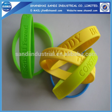HOT Sale !!! customized Lovely printing silicone bracelet