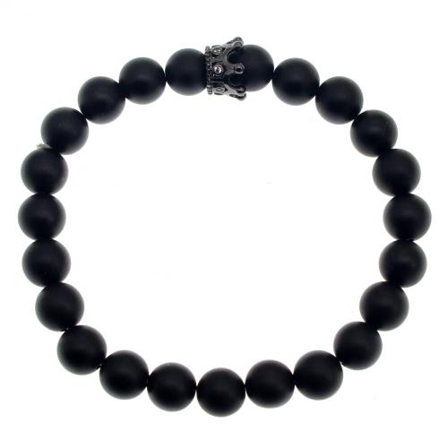 Fashion Cheap 8MM Crown Bracelet For Men Jewelry Charm