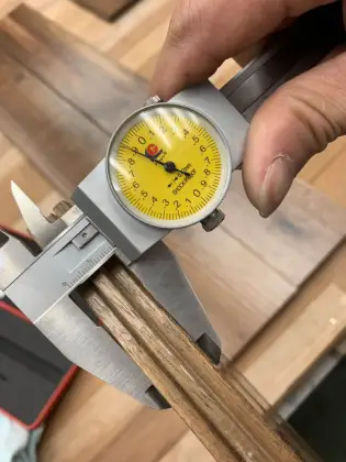 American walnut color solid wood floor