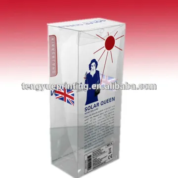 Slap-up custom logo clear plastic sleeves packaging