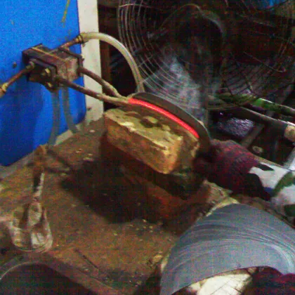 induction temperaturemedium frequency induction furnacechina induction furnaceHigh-frequency welding technique for tungsten steel cutting tools