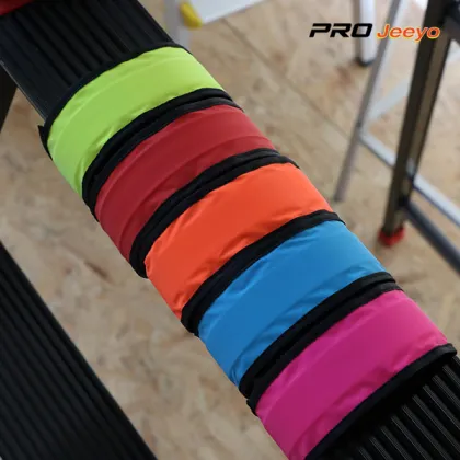 Reflective Blue Woven Fabrics Sport Waist Belt