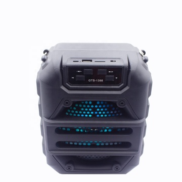 6.5 นิ้ว GTS -1398 ปาร์ตี้กล่องพร้อมไฟ RGB และไมโครโฟน - แบรนด์พิมพ์ซ้ำ OEM