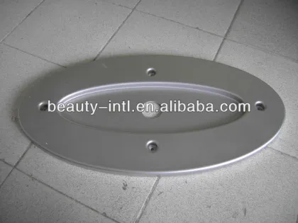 oval plastic thermoform abs tray