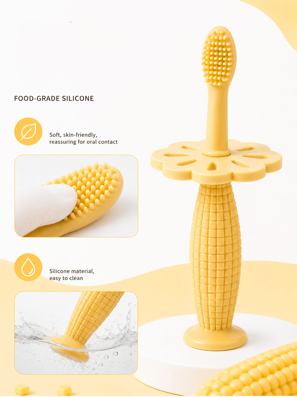 silicone toothbrush MFZ-T033