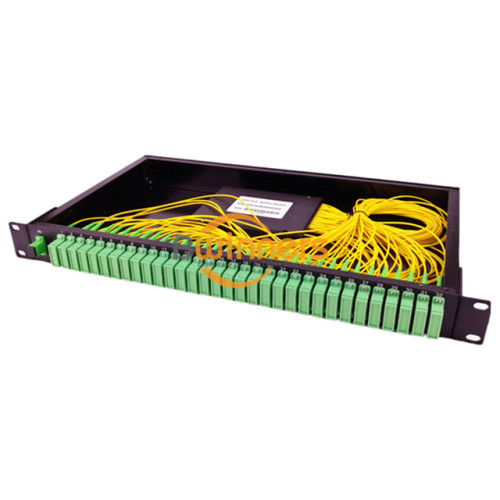 Montaggio su rack 1x64 SC/APC fibra ottica