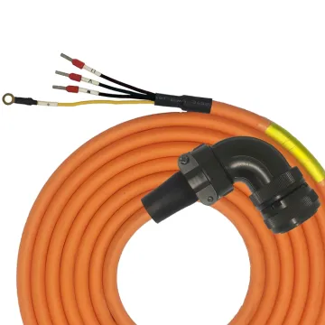 Mitsubishi Services 4-Core Power Line MR-PWCNS4CBL3M-H-10 1kW or More
