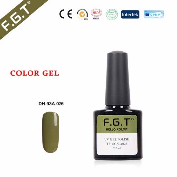 FGT Easy Soak Off Free Sample UV Gel Jar Nail Polish Wholesale Price 180-26