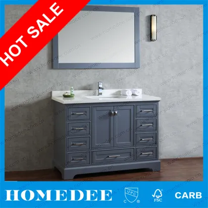 Solid Wood Bathroom Cabinet 2016 For North American Market