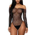 Mujer lencería Bodysuit de red