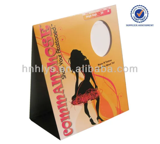 Thigh High Tights Packaging Box With Window
