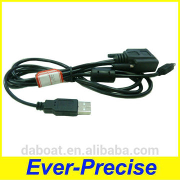 Black colour D-Sub to USB cable in one meter length
