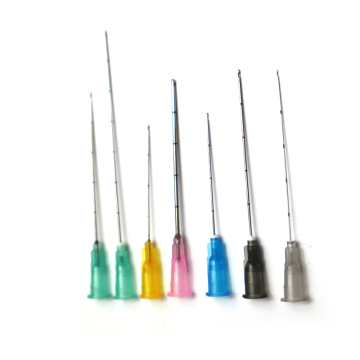 18G 21G 22G 23G 25G 27G 38mm 50mm Micro Blunt Tip Tip Canula Needle