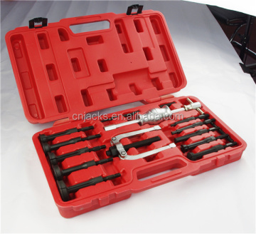 16PCS Sliding Hammer Blind Hole Bearing Puller Set for Auto Repair