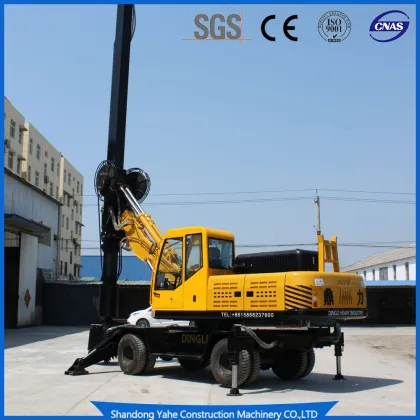 wheeled type DL-360 piling equipment price