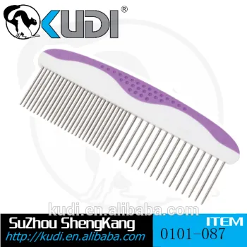 Stainless steel small pet comb