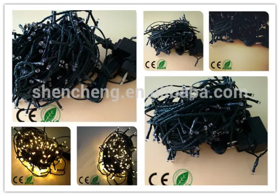 200L warm white led christmas string lights facoty wholesale made in china