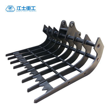 Yantai JT Customized Rake Pallet Forks for Mini Excavators