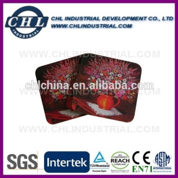 Eco friendly table coaster for advertising
